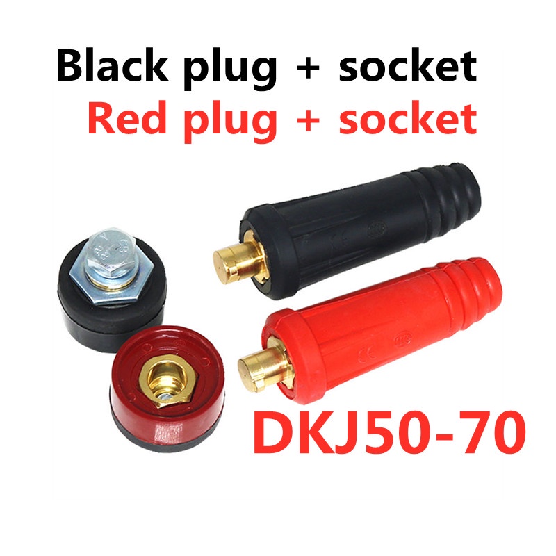 DKJ5070 Welding Cable Connector Plug Quick Fitting Male + Female Cable