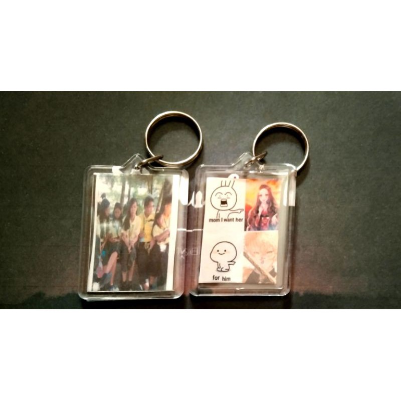 rectangle acrylic keychain(customize picture) Shopee Philippines