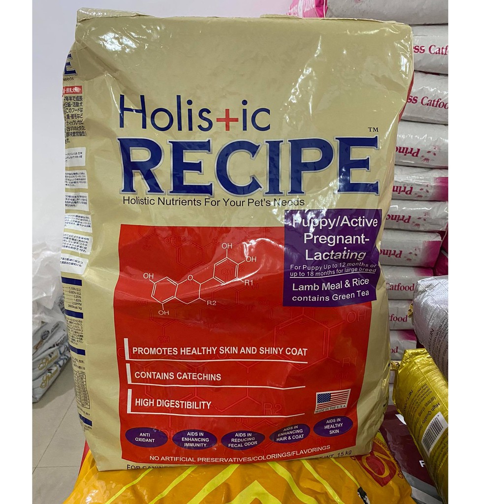 Holistic Recipe Dry Dog Food 15kgs (Adult/Puppy) Shopee Philippines