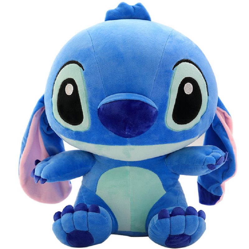 Cute Lilo & Stitch Plush Blue Kid Girl Soft Stuffed Toy Gift 30cm Decor