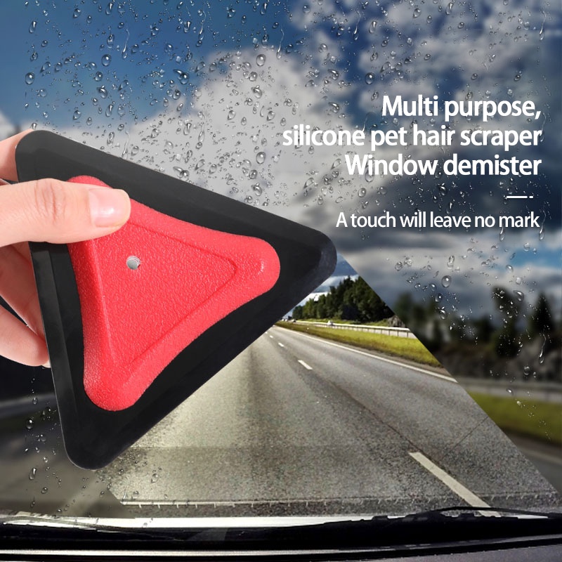 Multipurpose Soft Silicone Wiper Car Window Glass Defog Remove Water