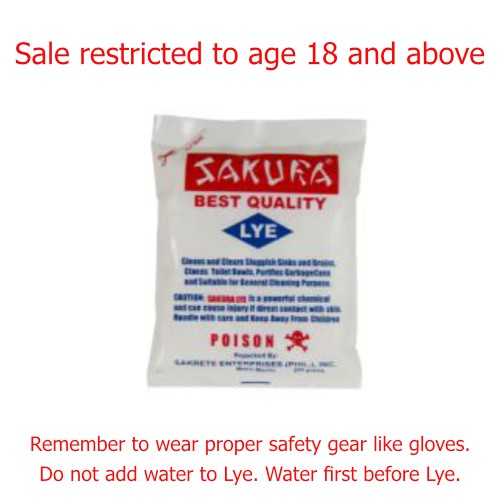 Sakura Lye 200 grams Shopee Philippines
