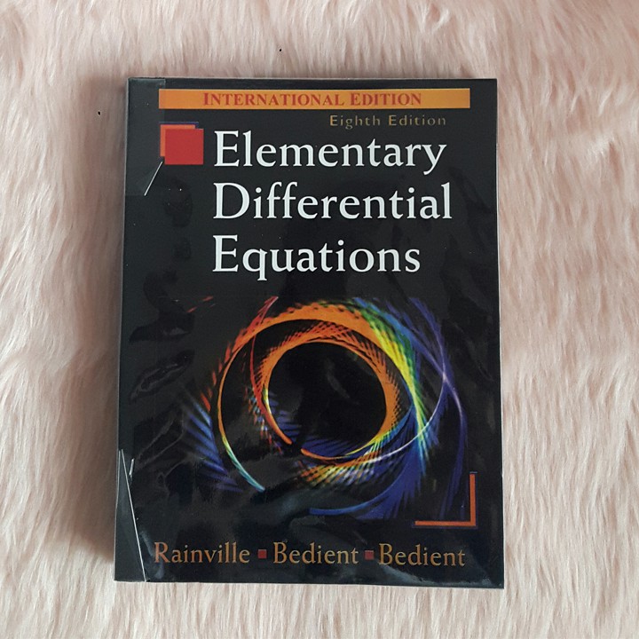 Differential Equations (8th edition) Book Shopee Philippines