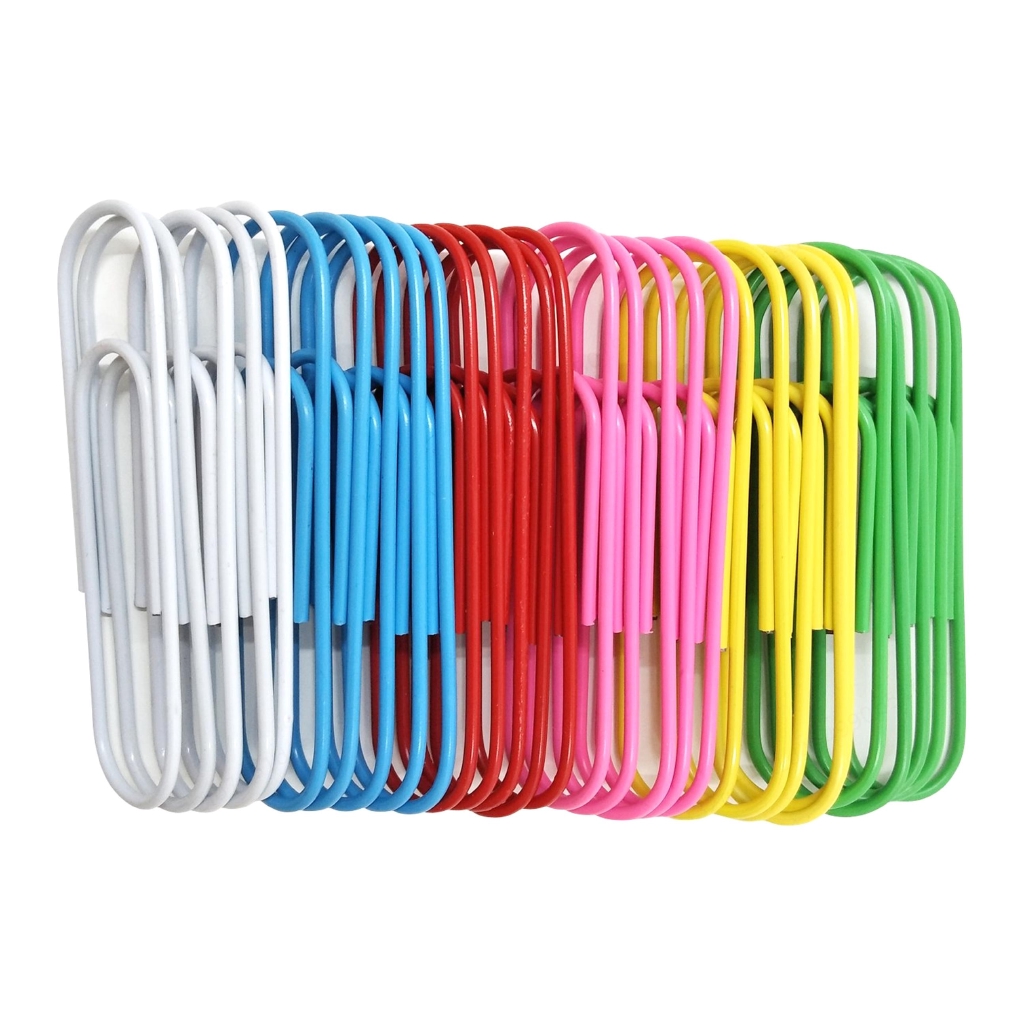 Large Colored Paper Clips Jumbo Metal Paper Clips Shopee Philippines