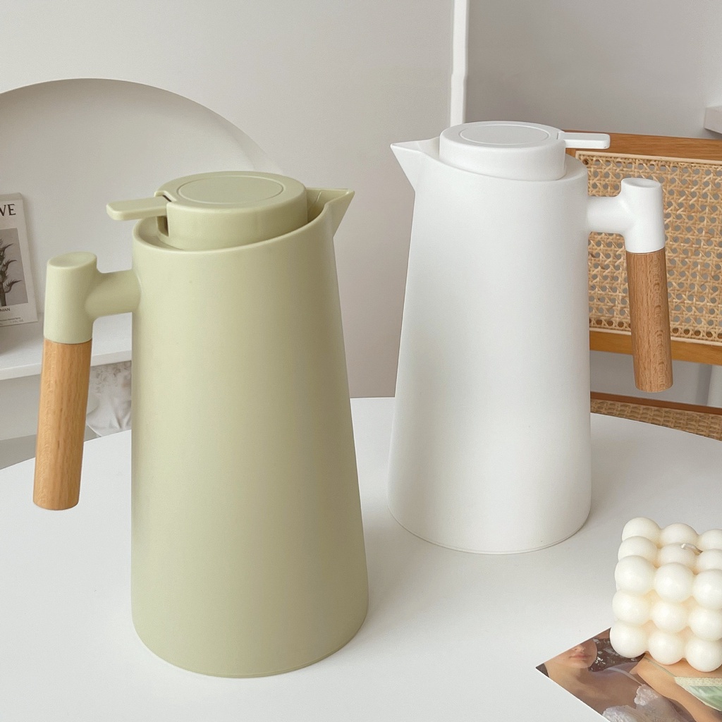 1000ml Insulated Thermos Bottle Nordic Flask Vacuum Glass Inner