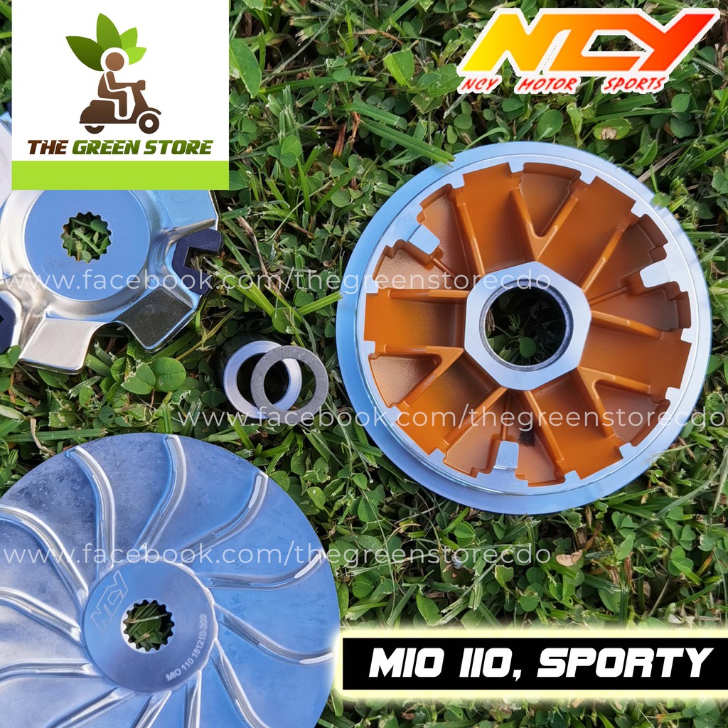 NCY Pulley Set + Drive Face ( Mio 110, Sporty ) Shopee Philippines