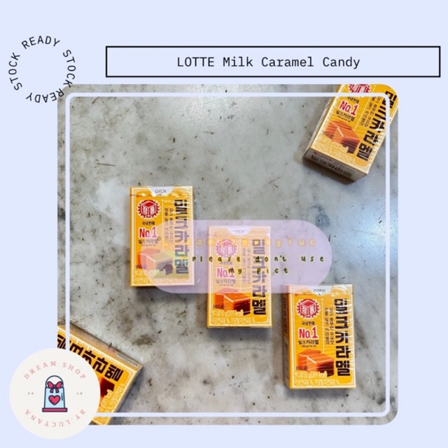 Lotte Milk Caramel Candy Korean Caramel Candy Shopee Philippines