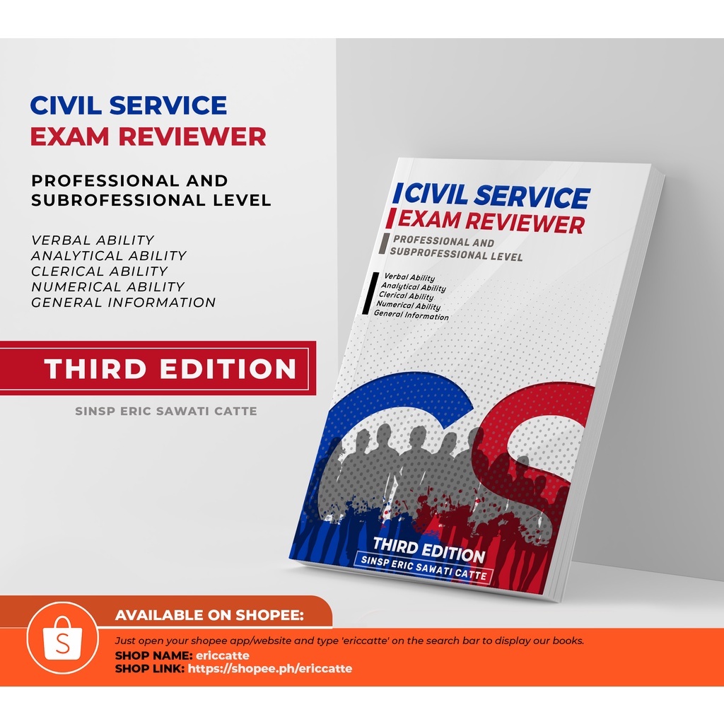 Download CIVIL SERVICE EXAM REVIEWER (2022 Edition) PDF PRC