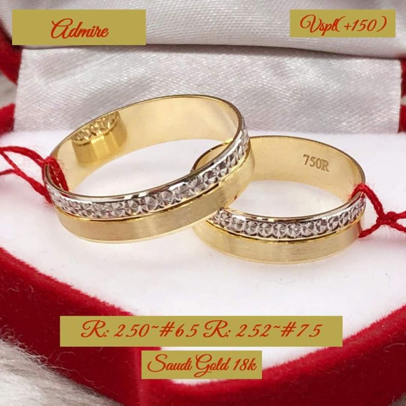 wedding ring saudi gold Shopee Philippines
