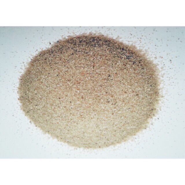 5 kg Pet Fish tank silica natural creamy white fine sand fish plant