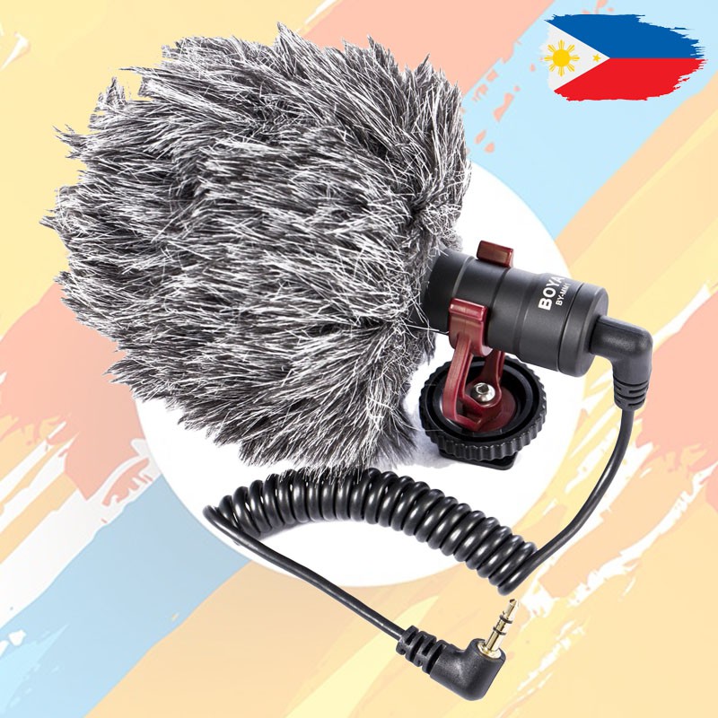 Boya BYMM1 Universal Cardioid Condenser Microphone Shopee Philippines