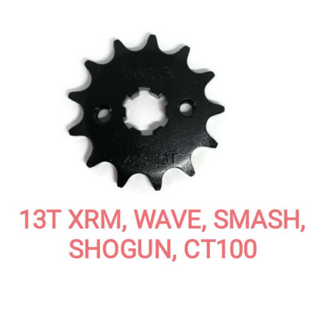ENGINE (FRONT) SPROCKET FOR XRM, WAVE 13T Shopee Philippines