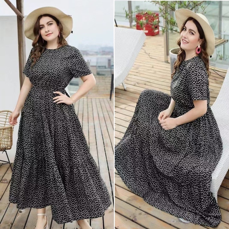 formal plus size for women midi dress bangkok dress ootd dress Shopee
