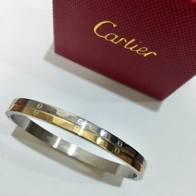 CARTIER LOVE BRACELET TWO TONED Shopee Philippines