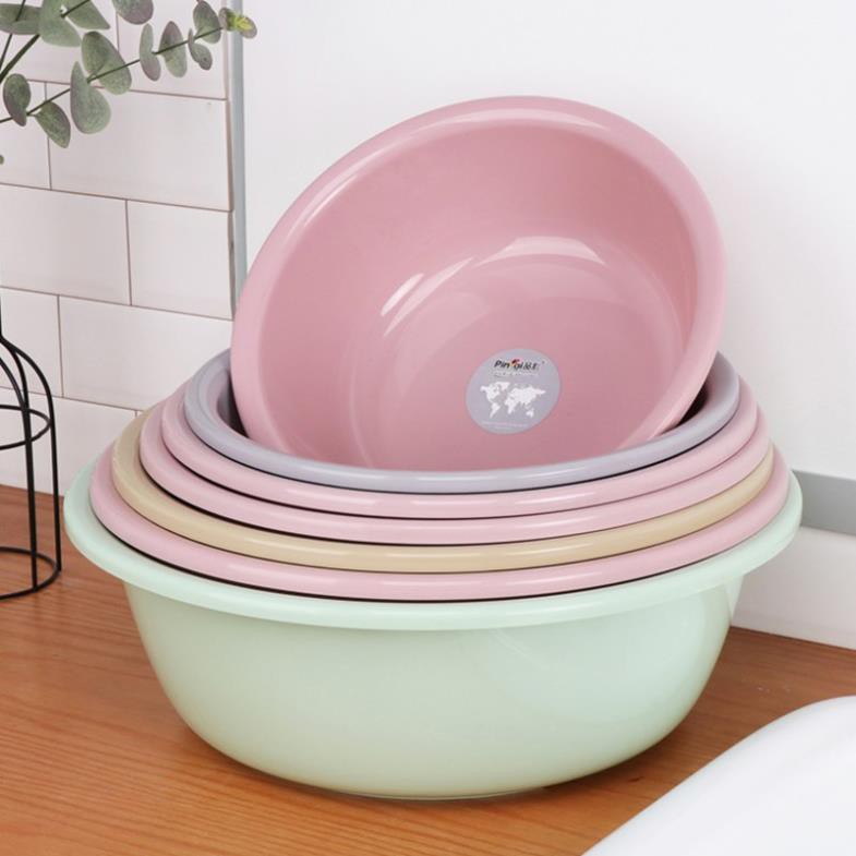 Multipurpose Plain Round Plastic Pots, Plain Round Plastic Brass Full