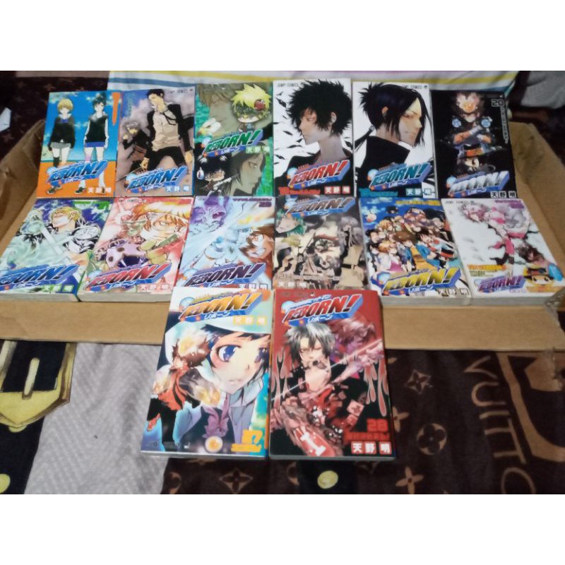(Jp, used)Katekyo Hitman Reborn! Manga Volumes 1528 Shopee Philippines