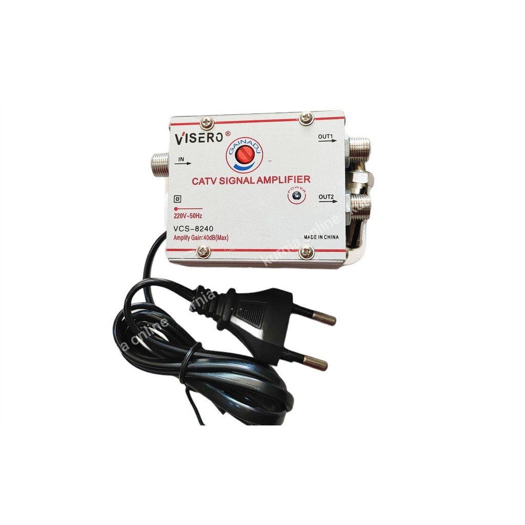 Catv 2 way signal amplifier Parallel boster Antenna In stb digital