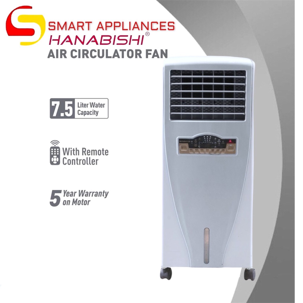 Hanabishi Air Cooler HAC400 7.5 liters with remote by Smart Appliances