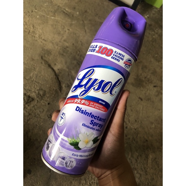 Lysol Disinfectant Spray Eliminates Odor Shopee Philippines