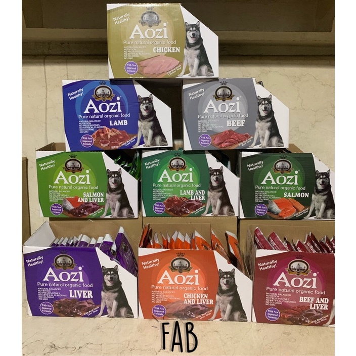 Aozi Organic Wet Food for Adult Dogs and Puppies 100g Shopee Philippines