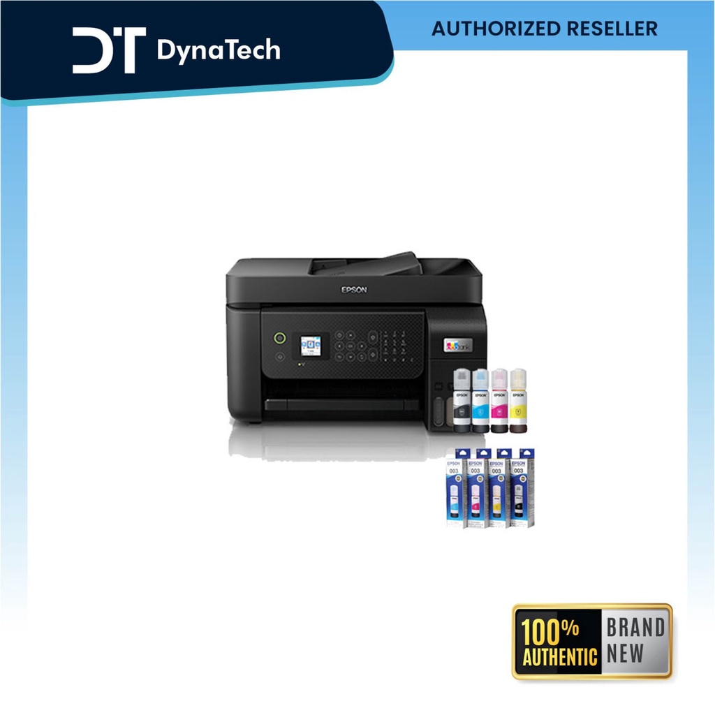 Epson L5290 A4 WiFi AllinOne Ink Tank Printer with ADF + 1 set (4