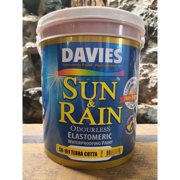 Sun & Rain SR101 Terra Cota 4L Davies Sun And Rain Waterproofing