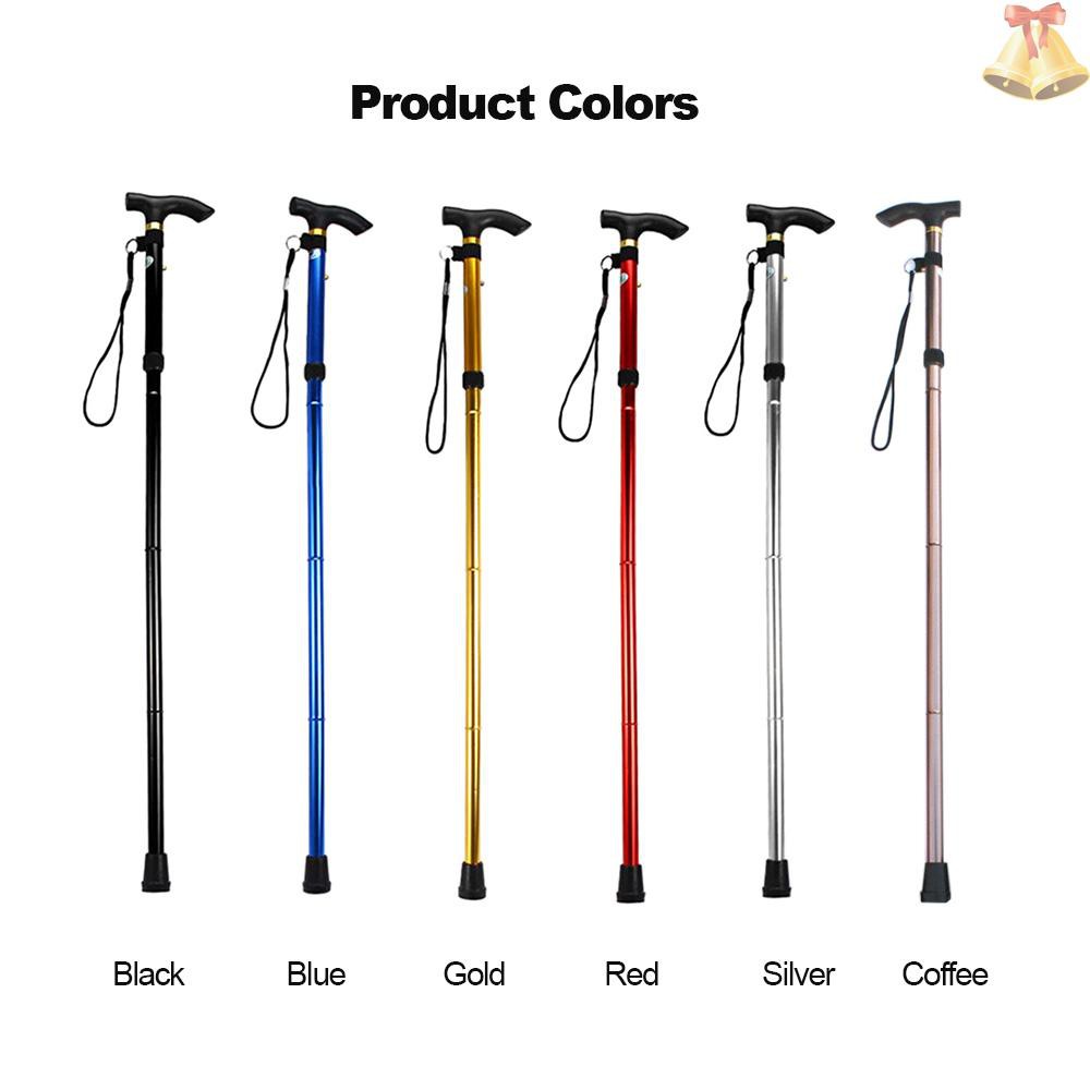 Crutch Elderly People Auxiliary Fourjaw Assist Cane Rotate Four Feet Telescopic Walking Stick