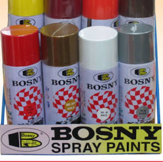 Bosny Spray Paint Assorted Colors Shopee Philippines