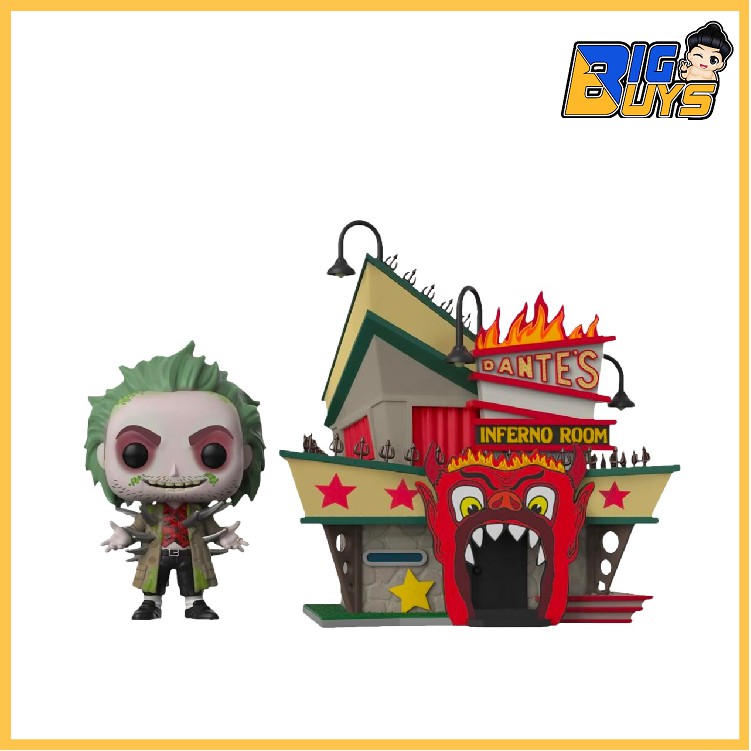 Funko POP! Beetlejuice with Dante's Inferno Town Vinyl Figure Shopee