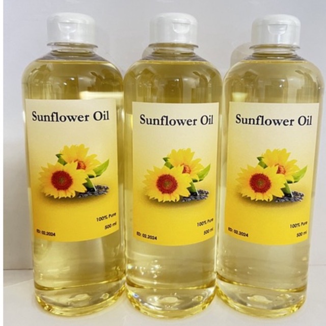 SUNFLOWER OIL 100 PURE (COLDPRESSED)100ml/150ml/500ml/1Liter