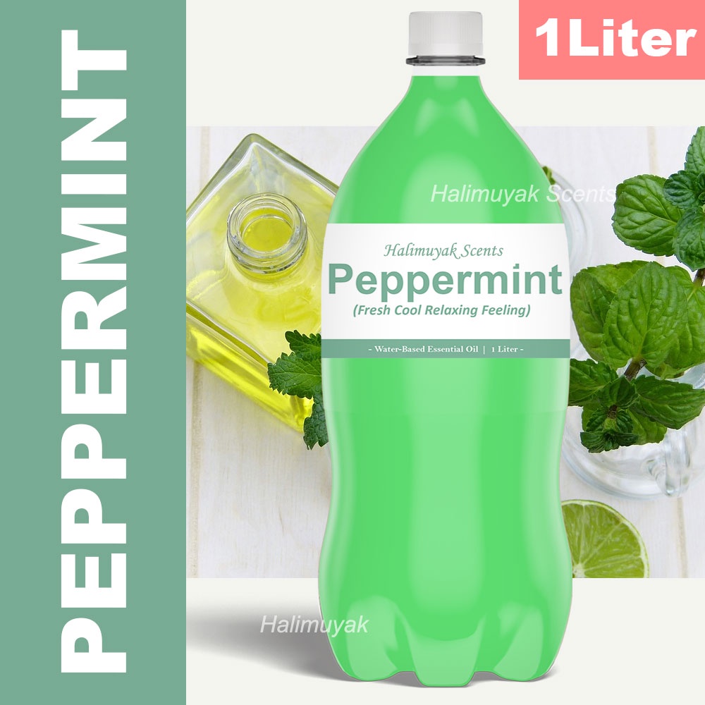 Halimuyak Premium PEPPERMINT Scent for Humidifier Diffuser Fragrance