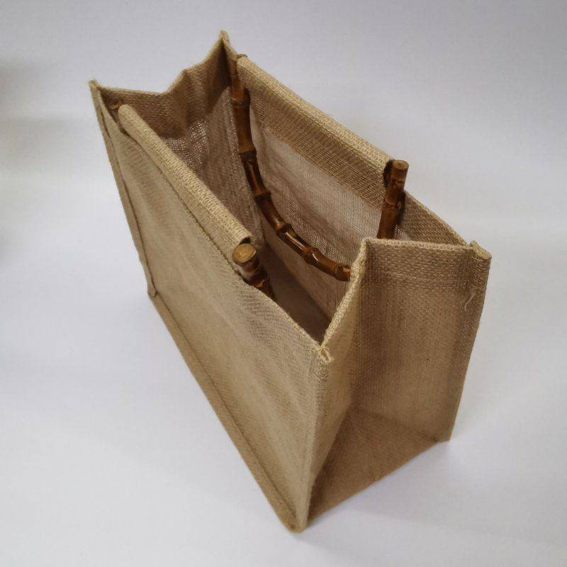 mini jute bag Jute canvas bag Nude Color Jute Bag Handbag Women Gift