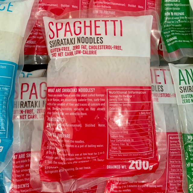 Shirataki Noodles Spaghetti Shopee Philippines