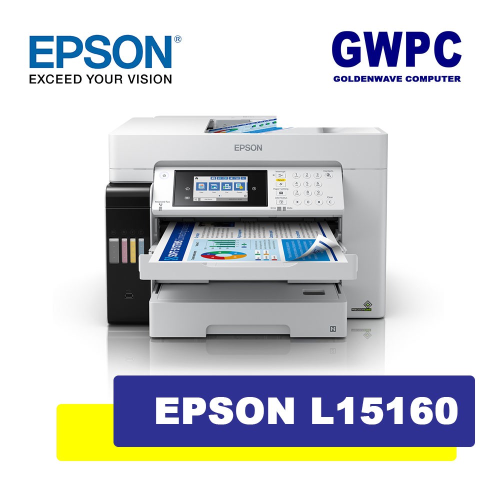 Epson EcoTank L15160 A3 WiFi Duplex AllinOne Ink Tank Printer