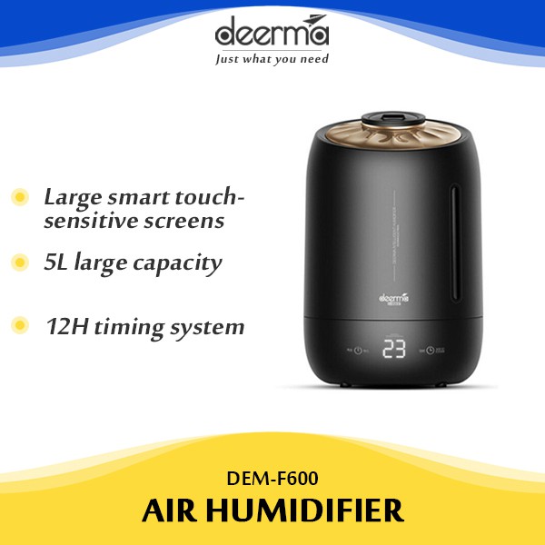 Deerma F600 5L Air Home Ultrasonic Humidifier Touch Version Air