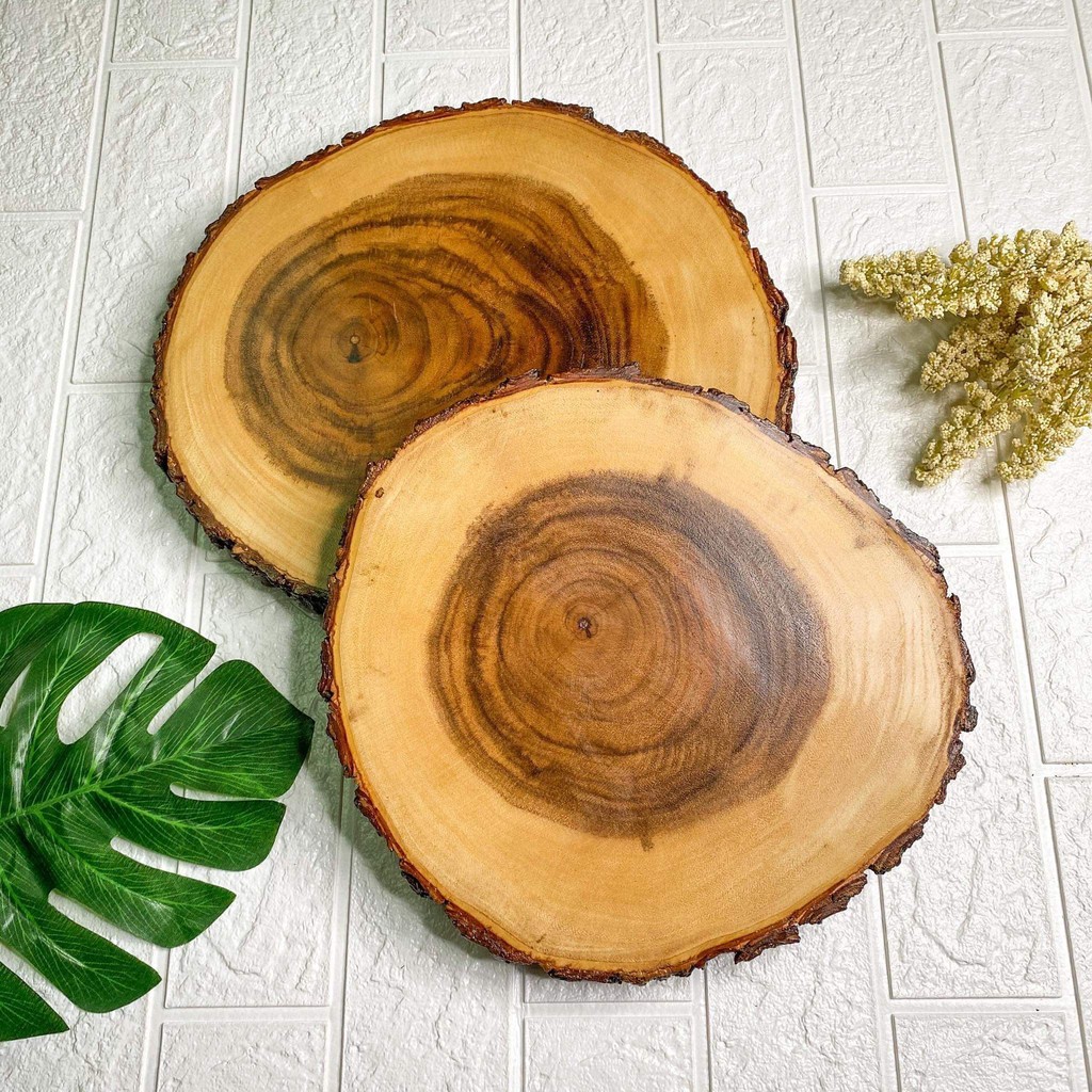 Wood Log, Chopping Board, Cake Stand Made of Acacia Wood Shopee Philippines