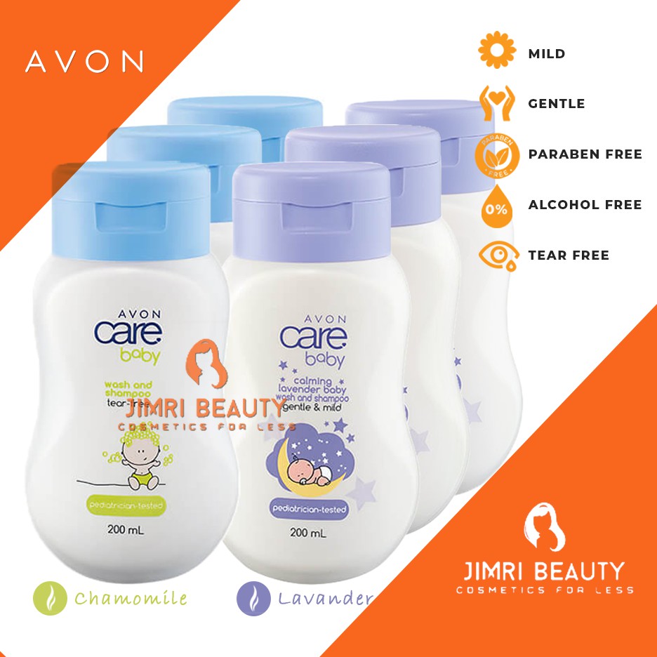 Avon Care Baby (Body Wash and Shampoo, Cologne and Lotion) Shopee