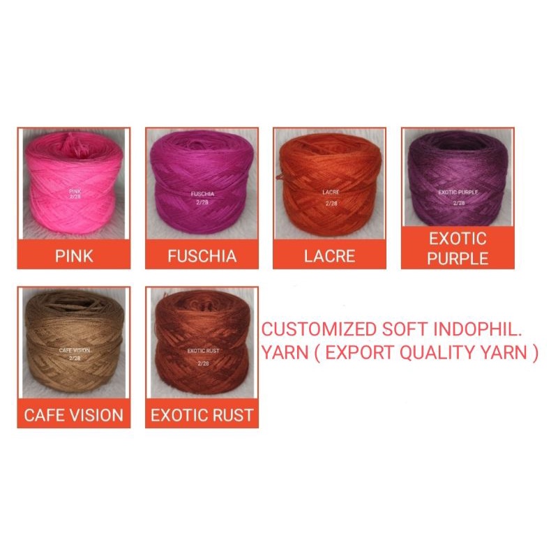 Indophil Acrylic Yarns 5kg Shopee Philippines