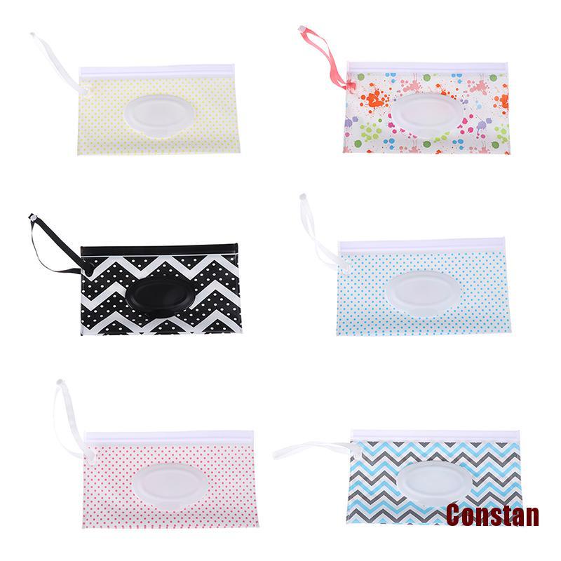 [Cons] Clutch and Clean Wipes Carrying Case Ecofriendly Wet Wipes Bag