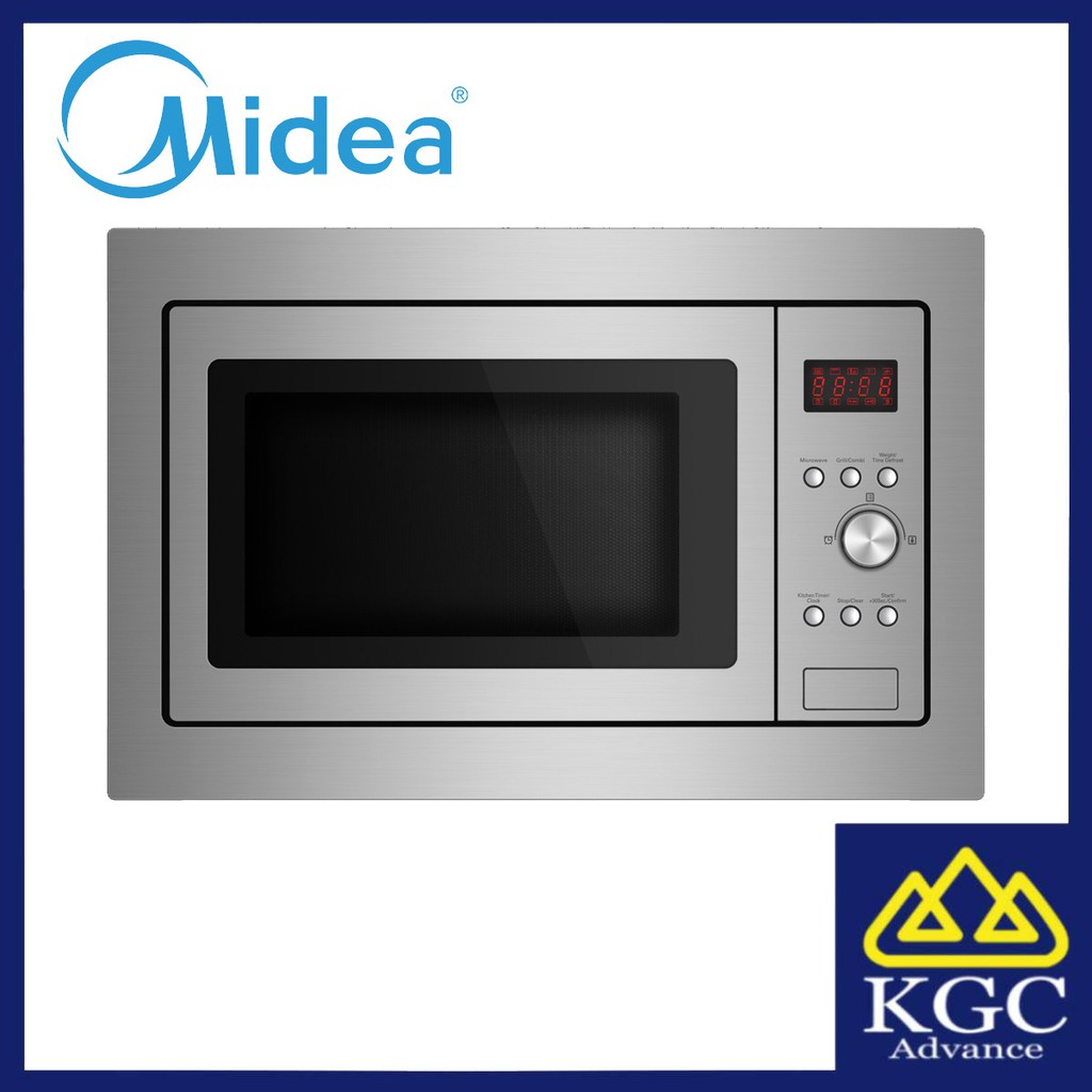 Midea Built In Microwave Oven with Grill Power (25L/1000W) MBM1925B