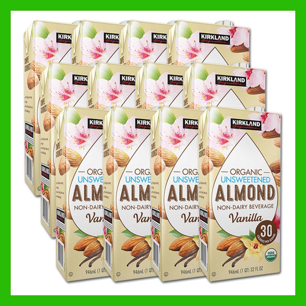Kirkland Signature Organic Almond Milk 12 Pack Shopee Philippines
