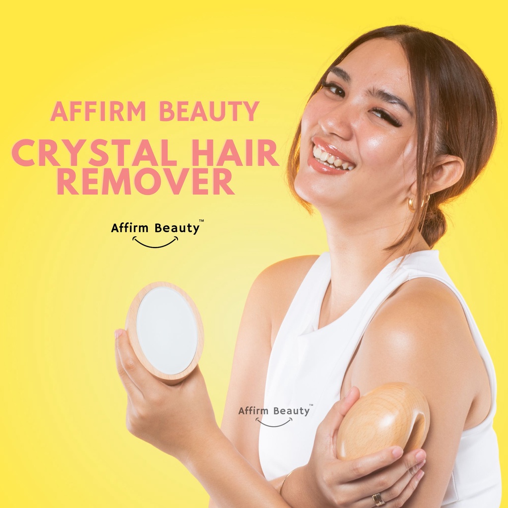 Original Wooden Crystal Hair Eraser Painless, Exfoliate, Improves Hair Ingrown Strawberry Legs