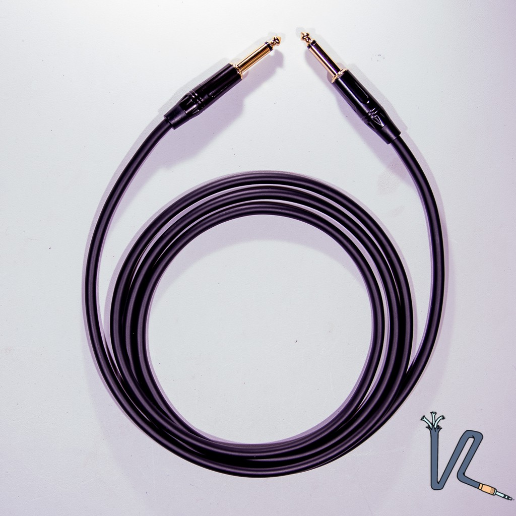 Kable Kustom Straight TS Instrument Cable (Guitar Cable, Bass Cable