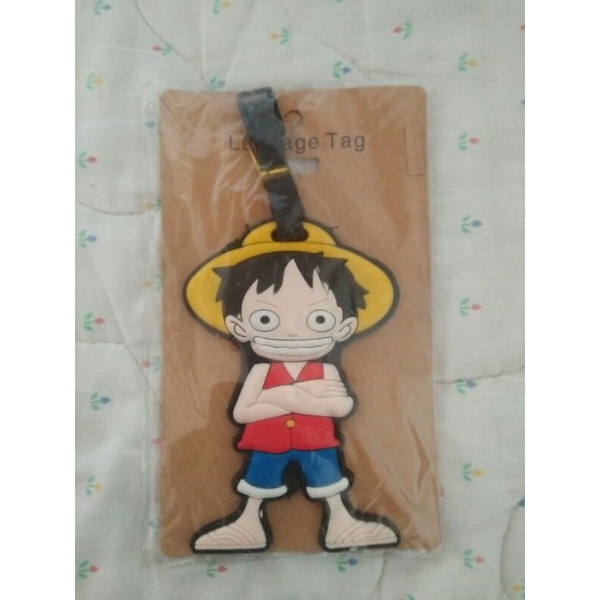 Luffy One Piece Anime Luggage/Bag Tag Shopee Philippines