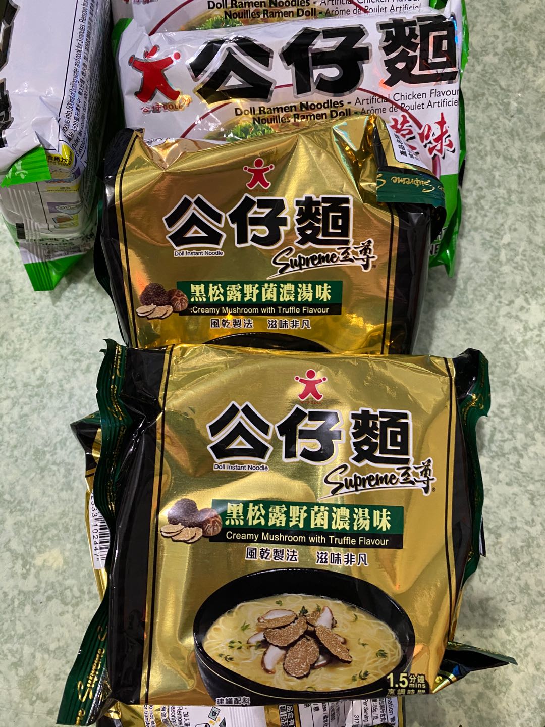 Doll Supreme Instant Noodle Creamy Mushroom with Truffle Flavour 85g