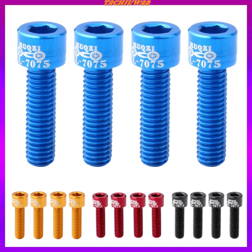 4pcs Bolts Screws for MTB Mountain Road Bike Bicycle Stem Screw M5 x 17mm Shopee Philippines