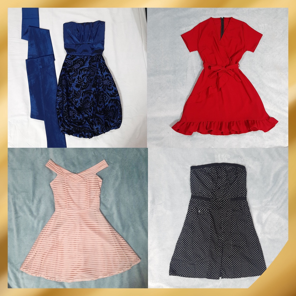 PRELOVED GOODQUALITY DRESS [BATCH 1] (AFFORDABLE) Shopee Philippines