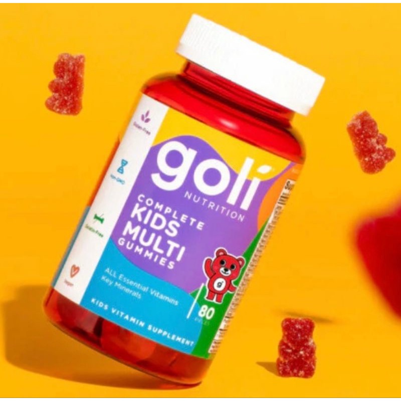 Goli Nutrition Complete Kids Multi Gummies 80 pieces Shopee Philippines