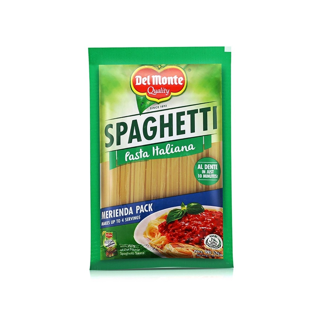 Del Monte Spaghetti Pasta Italiana 175g Shopee Philippines