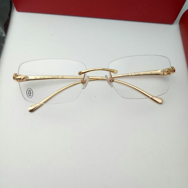 Cartier rimless (eyeglasses) Shopee Philippines
